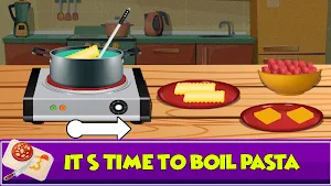Beef Lasagna Maker Kitchen: Pasta Cooking Games Screenshot 0