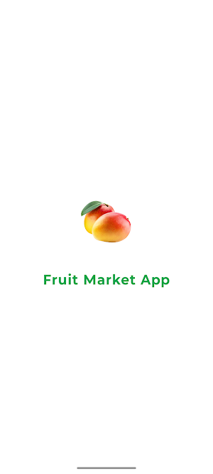 Fruit Market App Screenshot 0