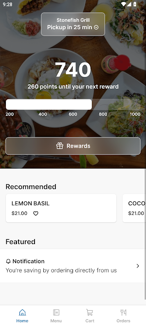Stonefish Grill Screenshot 0