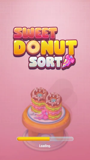 Sweet Donut Sort: Cake Game Screenshot 0
