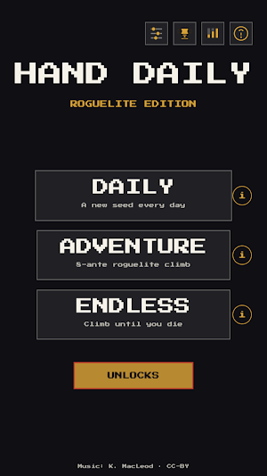 Hand Daily: Roguelite Edition Screenshot 0