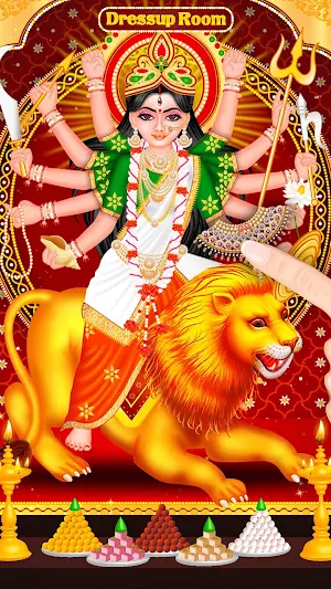 Goddess Durga Live Temple : Navratri Special Screenshot 2