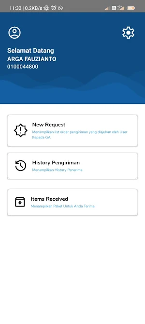 Kurir App Service Screenshot 1