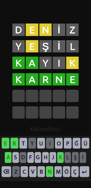 Kelimele - Türkçe Wordly Screenshot 2