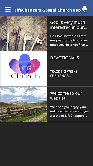 LifeChangers Gospel Church app Screenshot 3