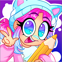 Block Buddy Art Coloring Book