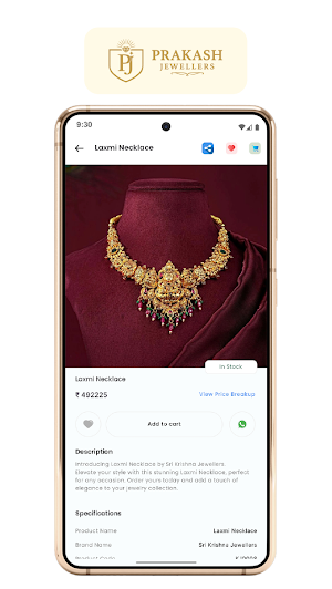 Prakash Jewellers Horamavu Screenshot 2