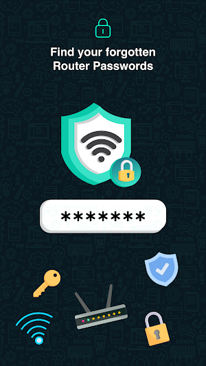 Show WiFi Router Password Screenshot 1