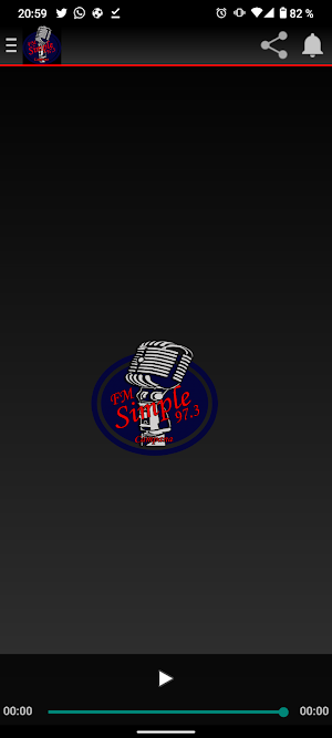 Fm Simple 97.3 MHz Screenshot 0