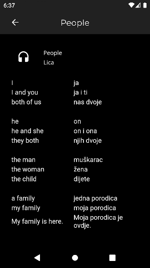 Fast - Speak Bosnian Language Screenshot 2