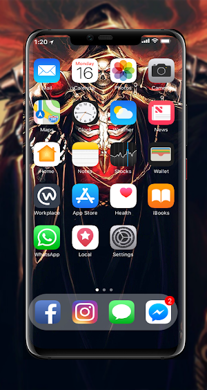 Ainz Ooal Gown HD Wallpaper Screenshot 3