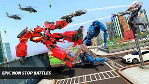 Dino Robot Bike Transform : Robot Dinosaur Games Screenshot 1