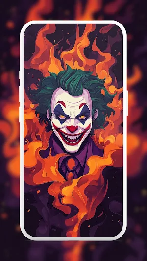 Horror Joker Wallpaper Screenshot 2