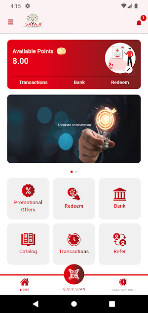SAYAJI CONNECT Screenshot 1