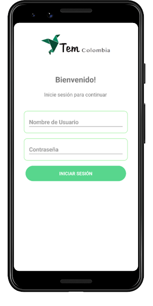 Tem Colombia App Screenshot 0