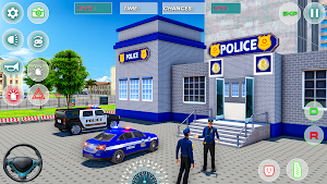 US Police Chase Police Game 3D Screenshot 0
