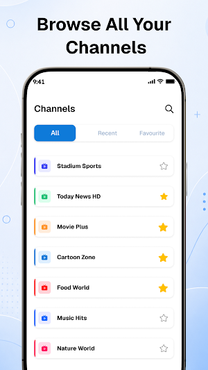X IPTV: Live & Smart Player Screenshot 3
