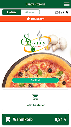 Sandy Pizzeria Screenshot 0