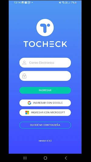 TOCHECK Screenshot 0