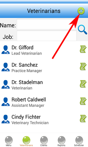 Veterinary Software Screenshot 1