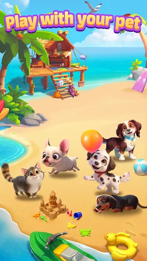 Onet Connect:Pets Village Screenshot 2