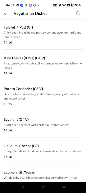 Eddie's Lebanese Eatery Screenshot 3