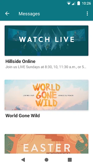 Hillside Community Church Screenshot 1