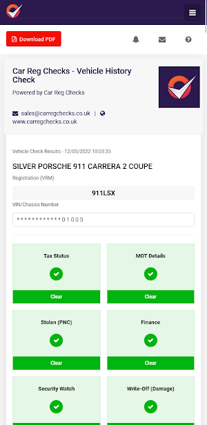 Car Reg Checks - Trade Screenshot 2
