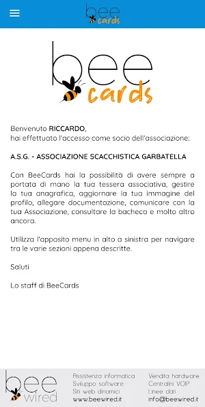 BeeCards Screenshot 1