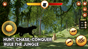 Black wild Panther Simulator Screenshot 0