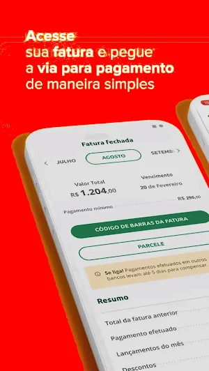 Meu Renner : Cartão , fatura Screenshot 0