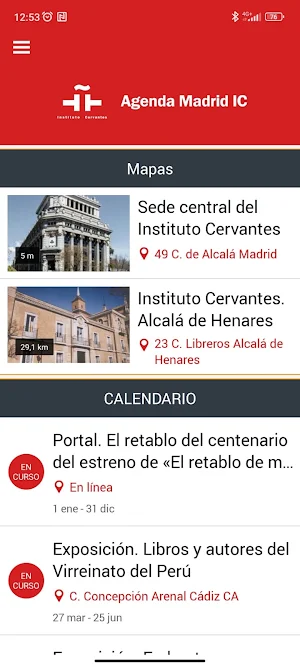 Agenda Madrid IC Screenshot 0