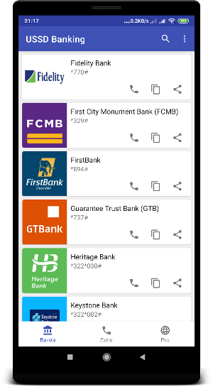 USSD Banking Nigeria Screenshot 0