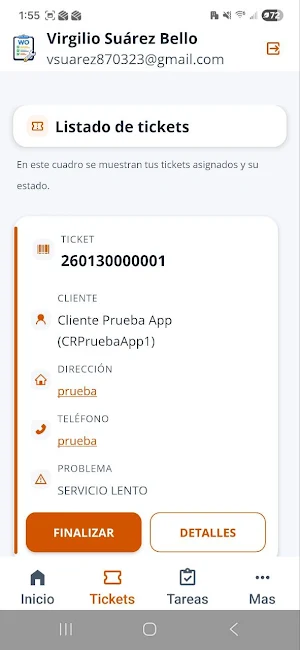 Work Orders Screenshot 3
