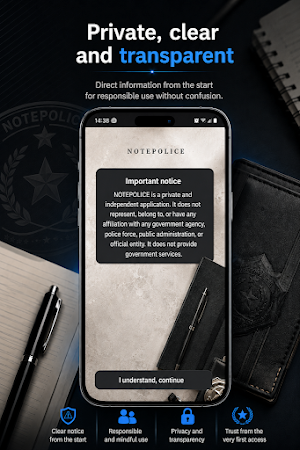 NOTEPOLICE: Police Notebook Screenshot 0