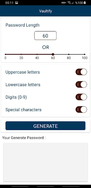 Vaultify – Password Creator Screenshot 3