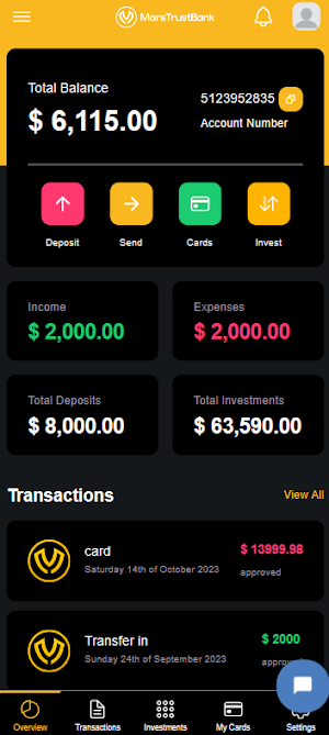 marstrustbank Screenshot 3