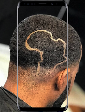 Black Men Line Hairstyle Screenshot 2