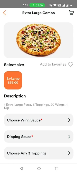 Indian Connection Pizza Screenshot 3