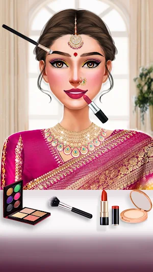 Indian Makeup & Dress Up Games Screenshot 3