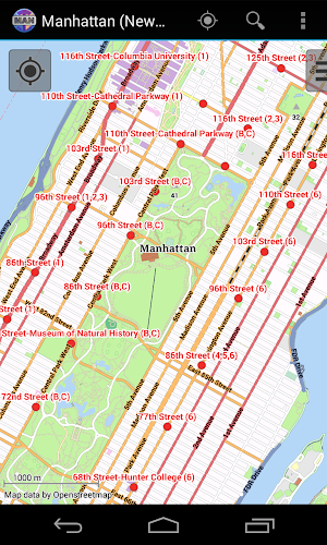 Manhattan City Map Lite Screenshot 0