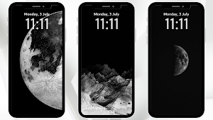 Black Wallpaper Background Screenshot 1