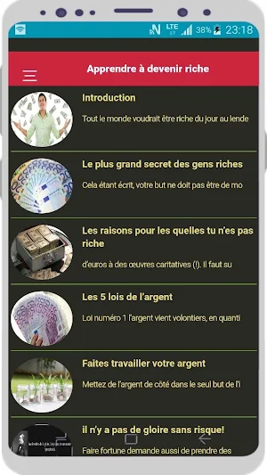 Apprendre à devenir riche - Guide et astuces Screenshot 3