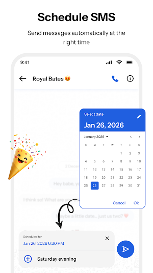 Messages - Text SMS & Chat Screenshot 2