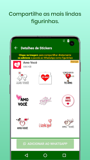 Figurinhas de Amor e Cantadas Screenshot 1