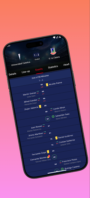 YTSKORE : Soccer Live Scores Screenshot 3