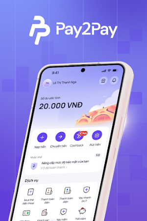 Ví điện tử Pay2Pay Screenshot 0