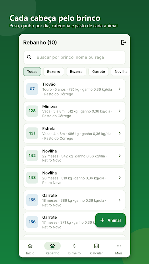 Meu Agro: Controle de Rebanho Screenshot 1