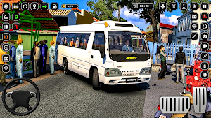 City Van Coach Simulator Games Screenshot 2