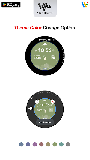 SamWatch T Moong Dandelion V2 Screenshot 3